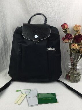 LONGCHAMP Mini Le Pliage  Backpack In black